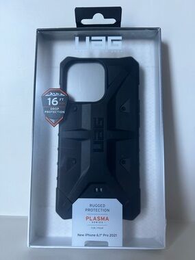UAG Plasma Series Rugged iPhone Case - Black